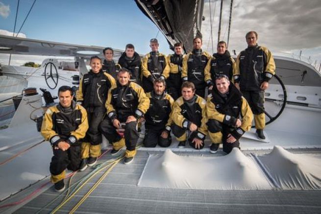 L'quipage de Spindrift Racing 