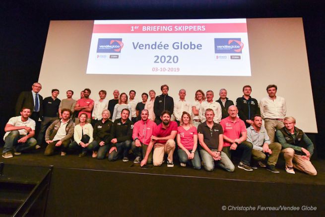 Le plateau du Vende Globe 2020