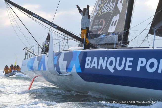 Armel Le Clac'h, vainqueur du Vende Globe 2017