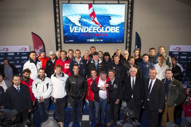 Les 29 skippers du Vende Globe 2016